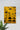 Warli Art #48 | Yellow | Wall Poster